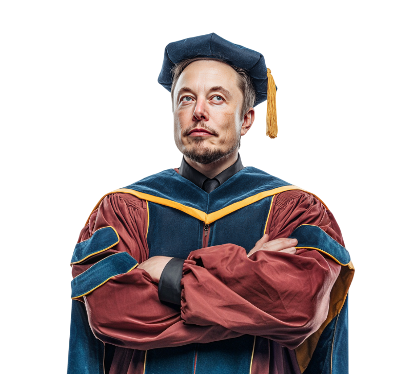 Elon, The teacher